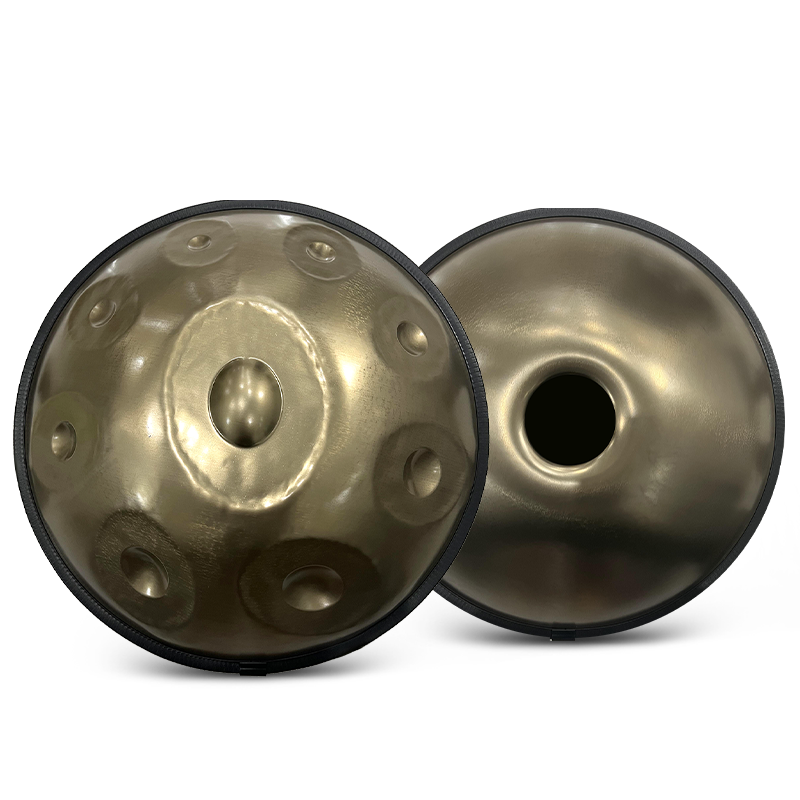 中国 9音Cマイナー プロフェッショナルハンドパン ゴールド