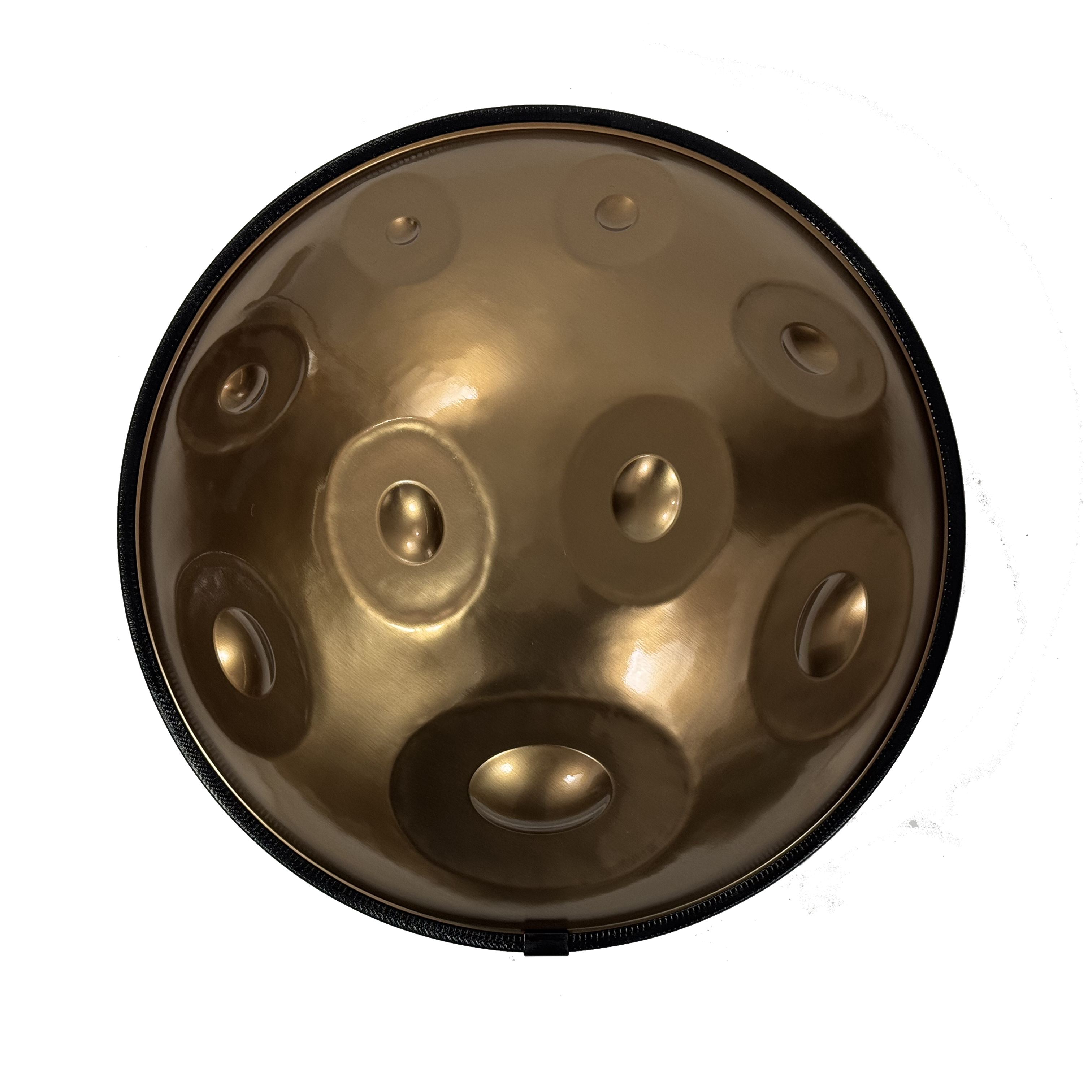 China 9 Notes E Sabye Master Handpan Gold Color Manufacturers and